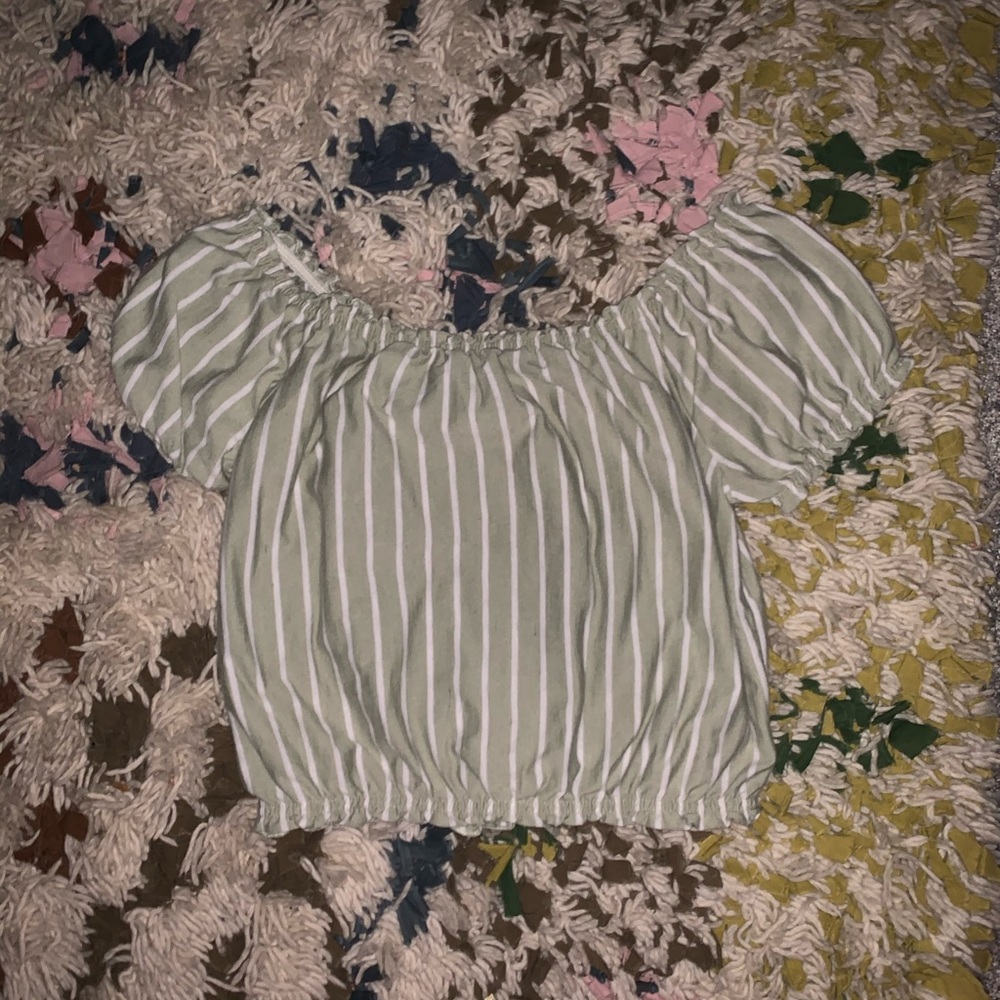 american eagle off the shoulder top